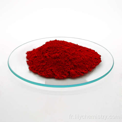 Pigment biologique de bonne qualité rouge bha pr 57: 1